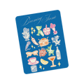 brb, becoming iconic sticker sheet