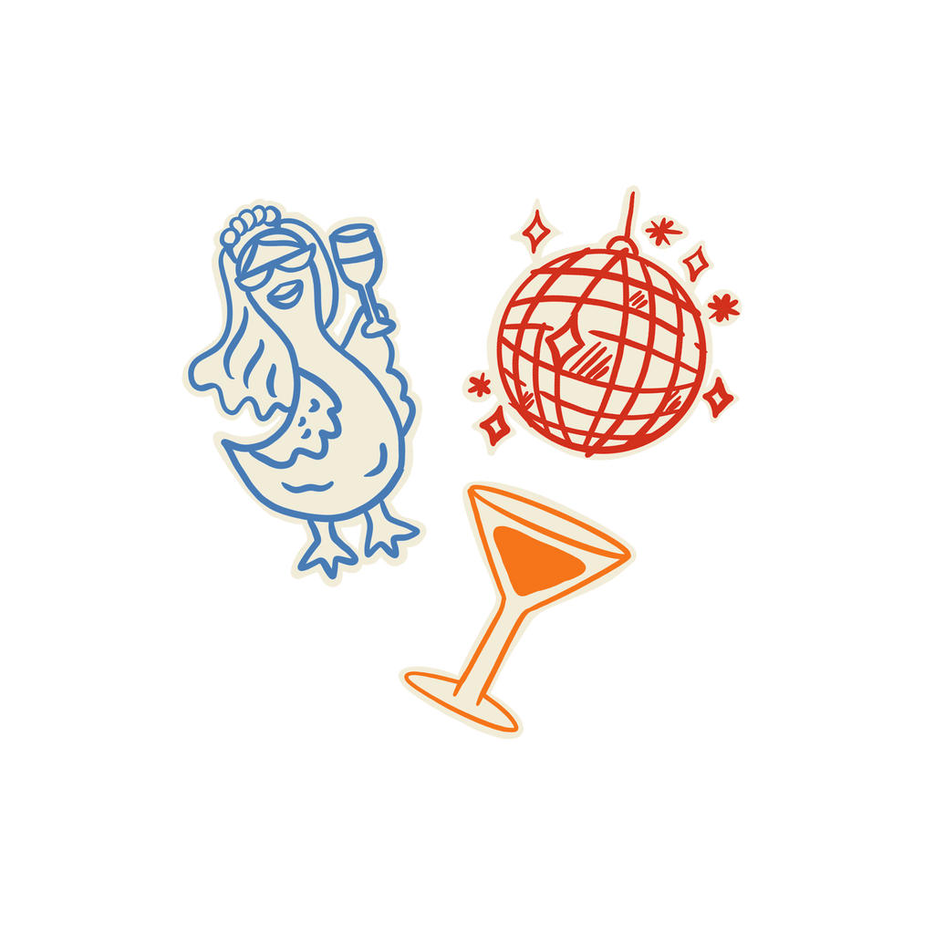 brb, becoming iconic sticker sheet